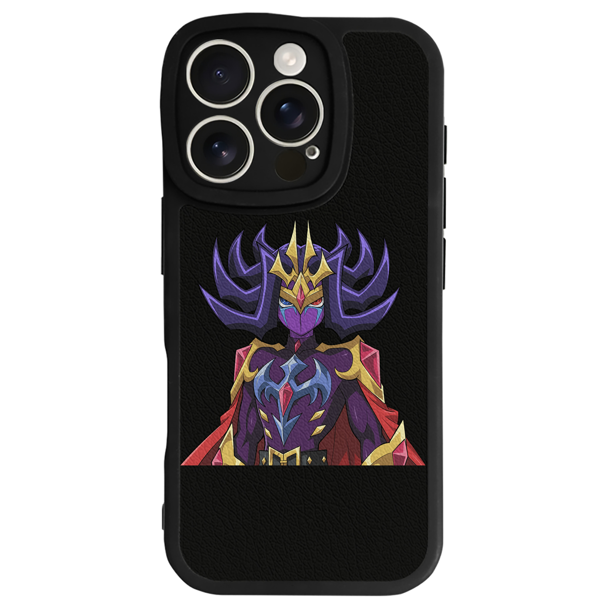 遊☆戯☆王 Yu-Gi-Oh! 【iPhone 16シリーズ対応】シリコンスマホケース（レザー調） 材質：シリコン